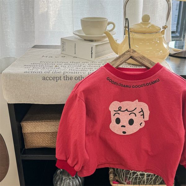 預購秋款男女童原田上衣尺寸80-130 