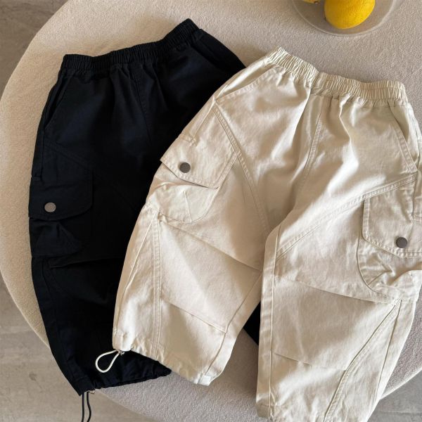 預購秋款男童日系帥帥束腳百搭褲尺寸90-140 