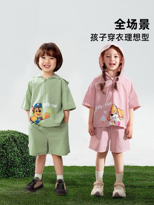 【預購】夏款-男女童汪汪隊運動套裝 