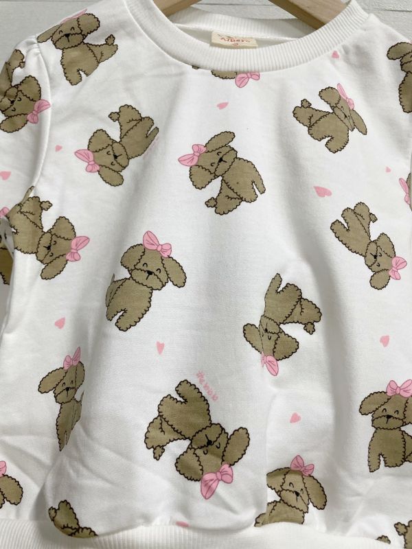 現貨秋款女童紅貴賓上衣 