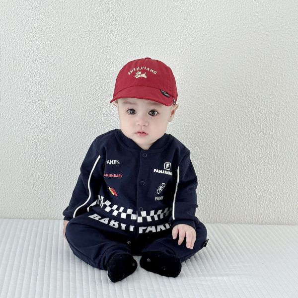 預購秋款男寶帥帥連身衣尺寸73-100 