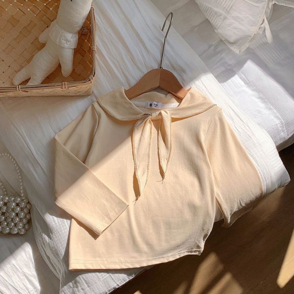 預購秋款女童甜美海軍領上衣尺寸90-140 