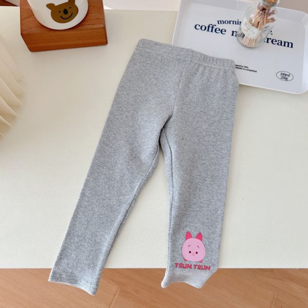 預購秋款女童卡通內搭褲尺寸90-150 