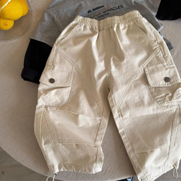 預購秋款男童日系帥帥束腳百搭褲尺寸90-140 