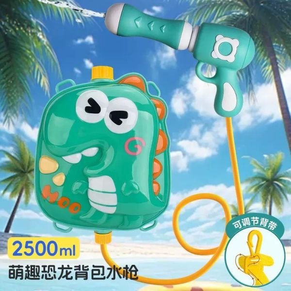 預購夏天必備大容量噴水沙灘背包水槍 