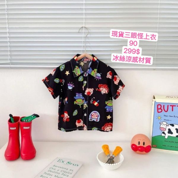 現貨男童玩具總動員襯衫 