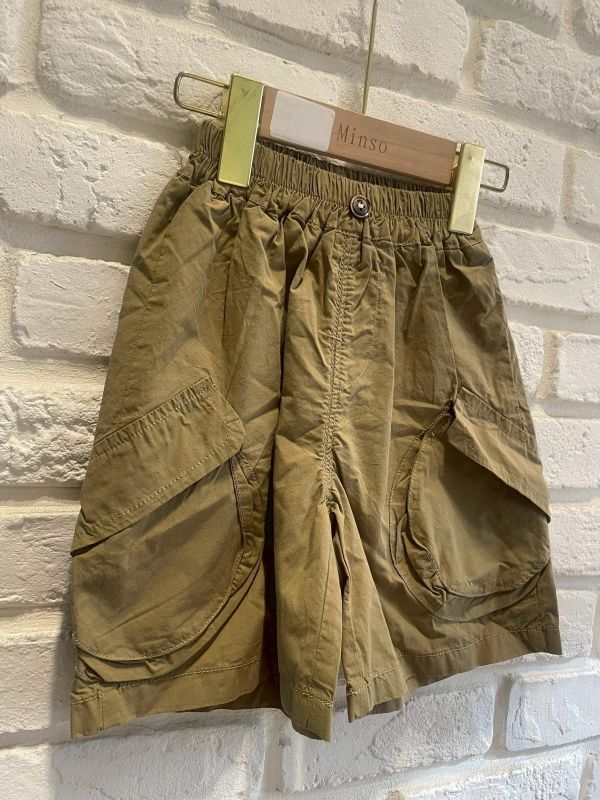 v511-2現貨夏款男童日系澎澎工裝短褲尺寸90-130 