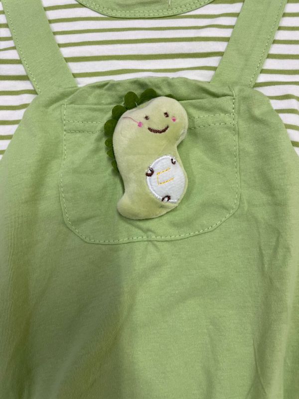 現貨男女寶恐龍假2件式包屁衣 