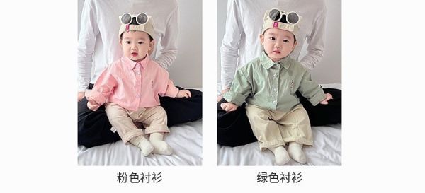 預購秋款男寶小馬套裝尺寸66-100 