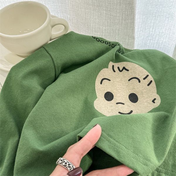 預購秋款男女童原田上衣尺寸80-130 