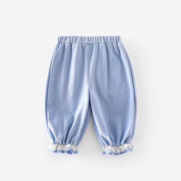 預購秋款女童蝴蝶結卡通套裝尺寸73-120 