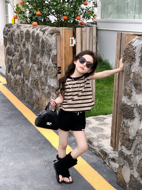 預購夏款女孩時髦氣質套裝 