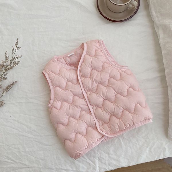 預購秋款男女童羽絨棉背心尺寸90-150 