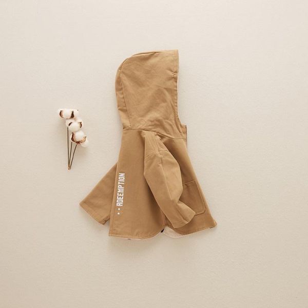 預購秋款日系珍珠奶茶雙面外套尺寸100-150 