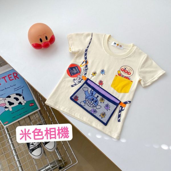 【預購】夏款-男女童麵包超人上衣 