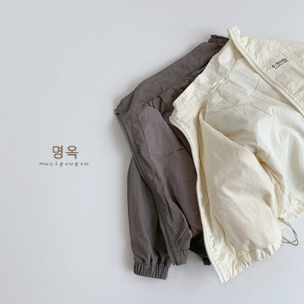 預購秋款日系男女童森林系防風外套尺寸80-130 