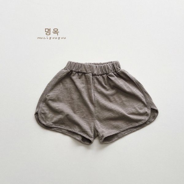 【預購】夏款--夏款男女童竹節棉褲 