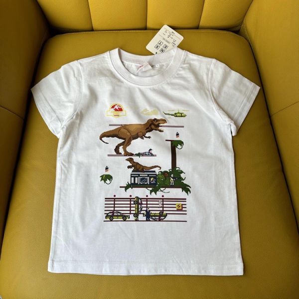 預購夏款日單男童恐龍上衣 尺寸110-150 