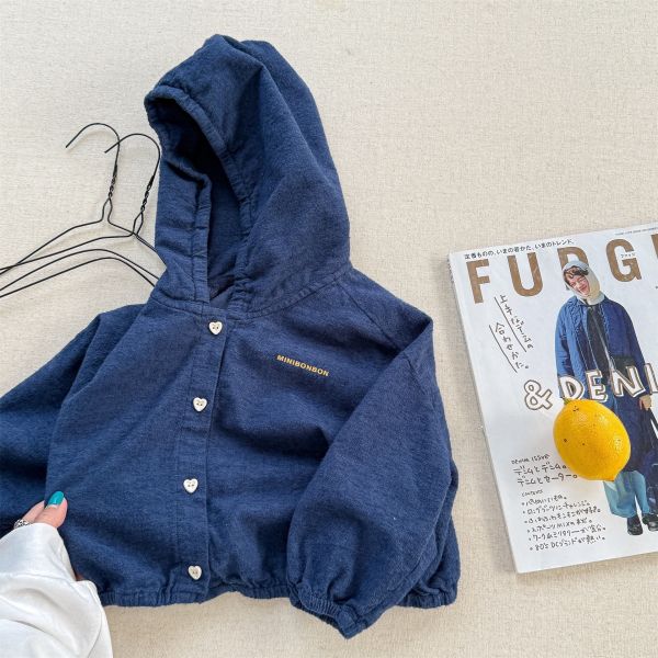 預購秋款男女童襯衫外套尺寸80-130 