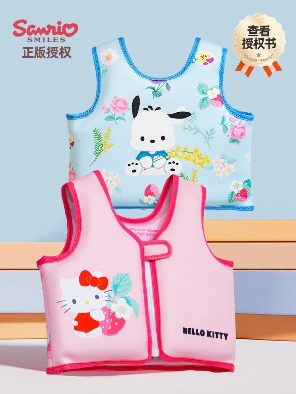 預購男女童正版授權游泳浮力背心 