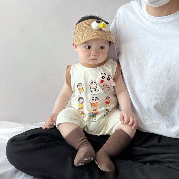 預購男女寶寶卡通連身衣 尺寸66-100 