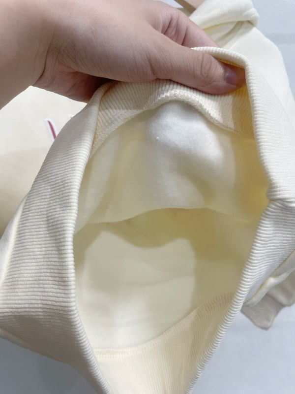 現貨冬款女童字母蝴蝶結薄絨帽T上衣尺寸05-17 