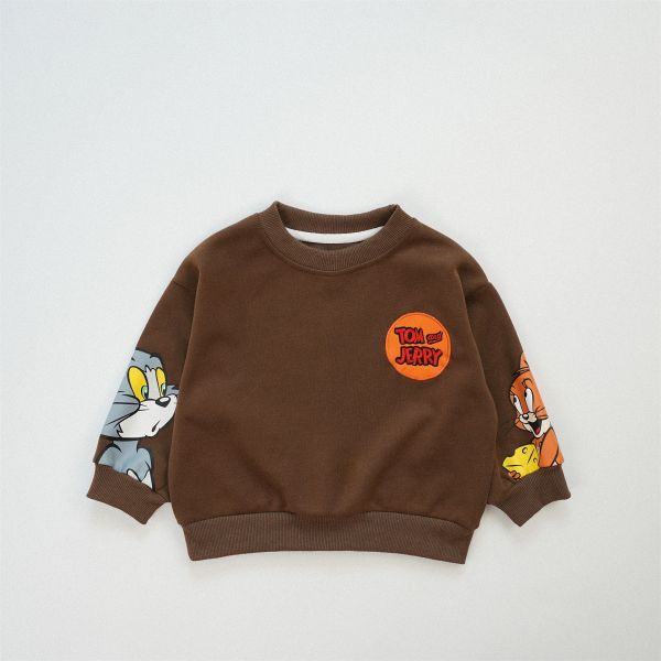 現貨秋款男女童傑栗鼠上衣 尺寸90-130附實拍 