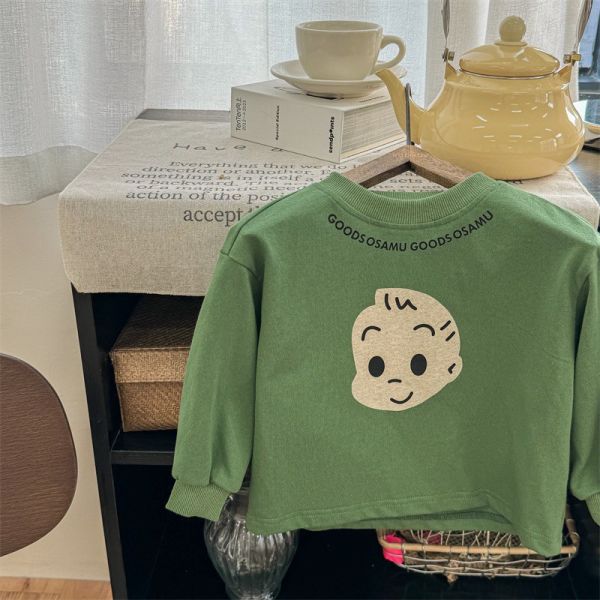 預購秋款男女童原田上衣尺寸80-130 