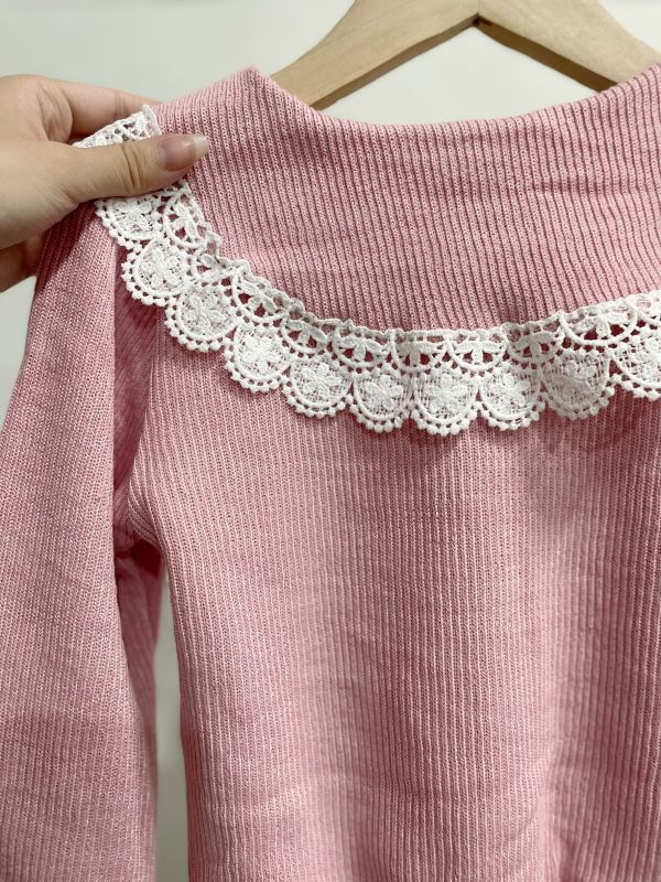 現貨秋款女童珠珠外套上衣尺寸05-17 