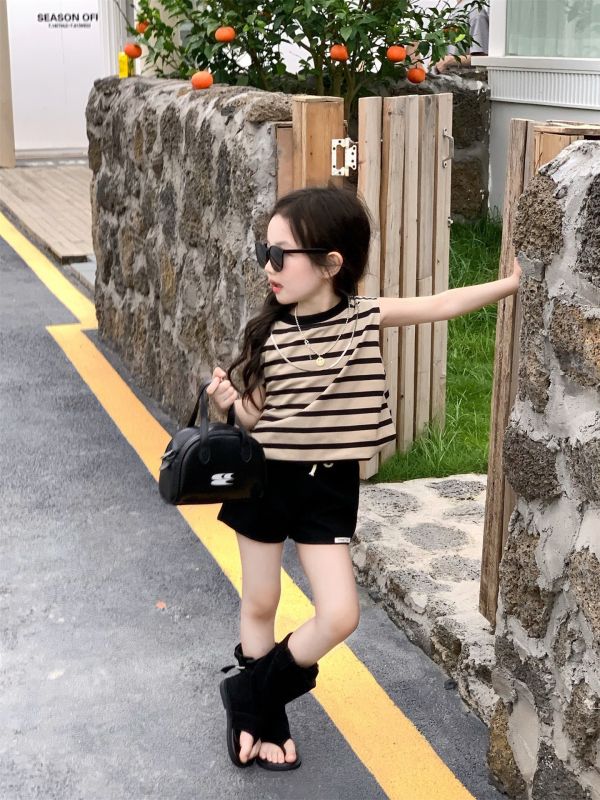 預購夏款女孩時髦氣質套裝 