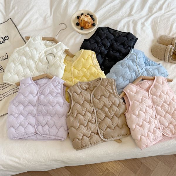 預購秋款男女童羽絨棉背心尺寸90-150 