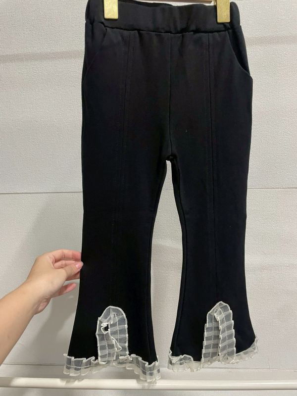 現貨秋款女童啦叭褲尺寸90-130附實拍 