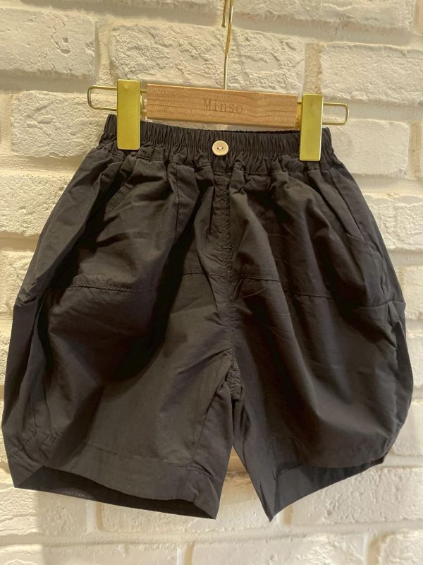 CF607-3現貨男童設計款酷帥黑色工裝短褲尺寸90-130 