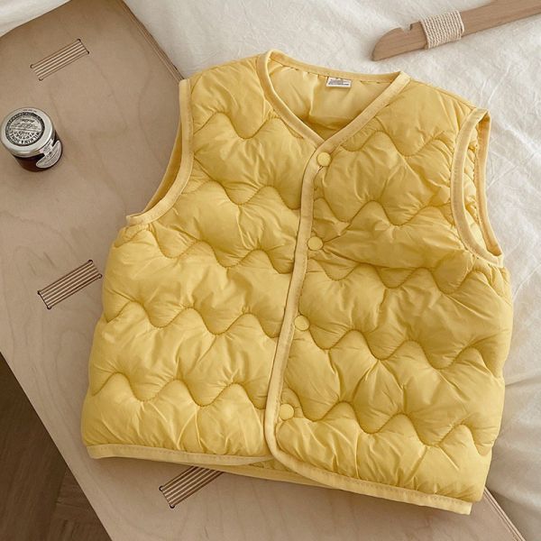 預購秋冬款男女童羽絨背心尺寸90-140 