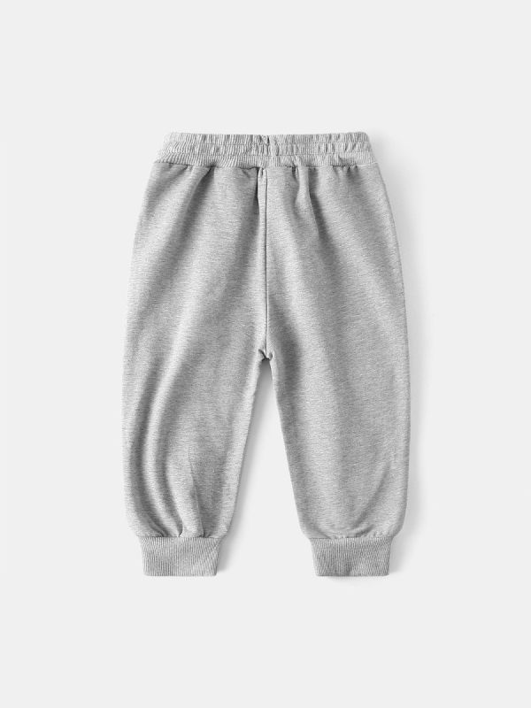 預購秋款男童恐龍運動棉長褲尺寸90-140 