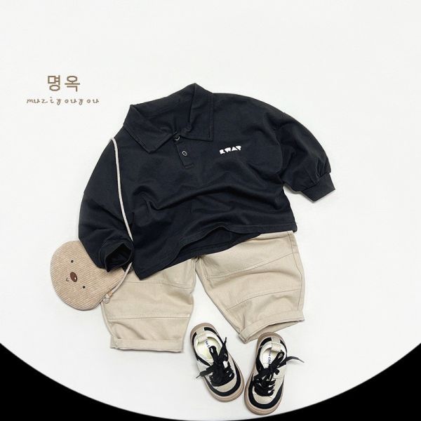 預購秋款男童休閒百搭長褲尺寸80-130 