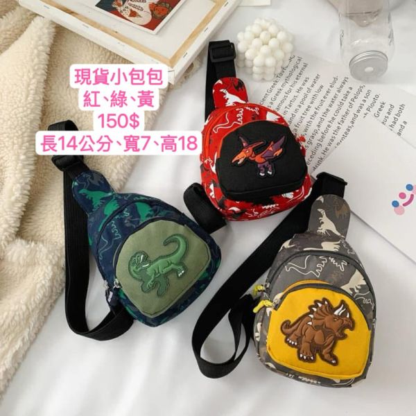 現貨男童恐龍小包包 
