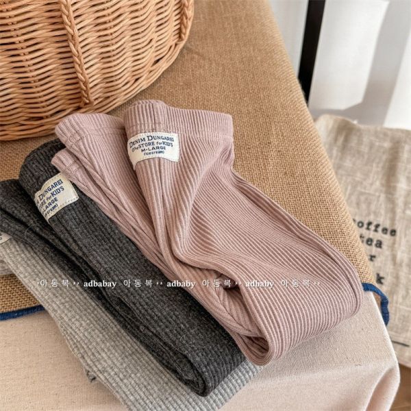 預購秋款女童百搭內搭喇叭褲尺寸80-130 