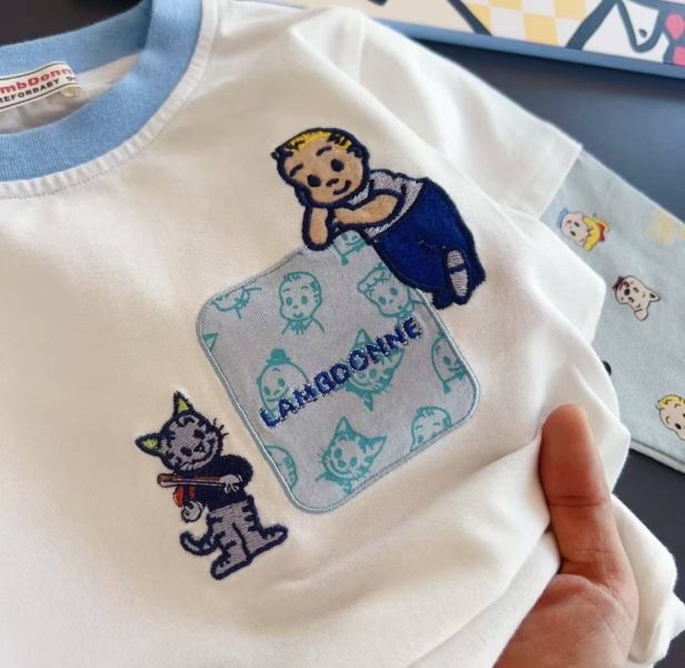 現貨日單男童原田假兩件上衣（棉） 尺寸90-130 