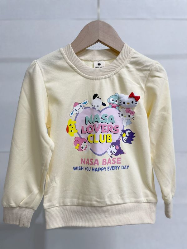 現貨秋款女童可愛卡通上衣尺寸05-17 