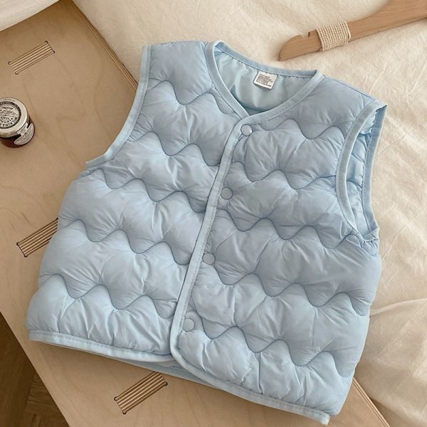 預購秋冬款男女童羽絨背心尺寸90-140 