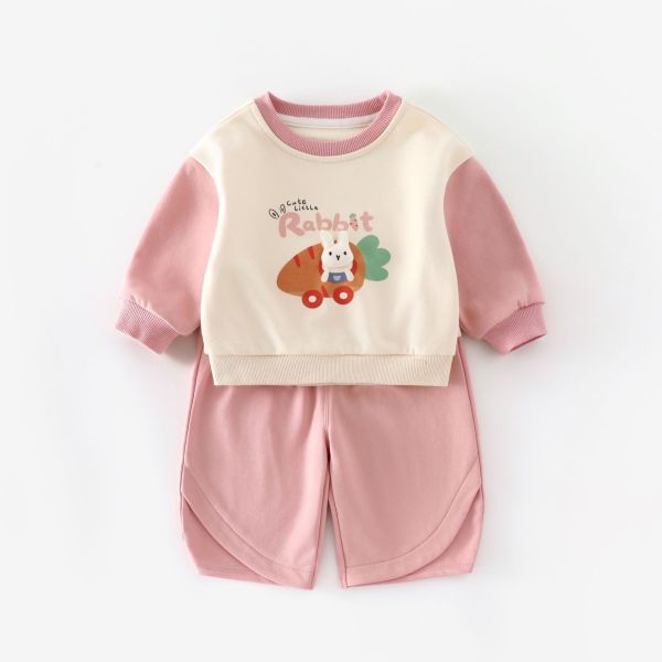 預購秋款男女童可愛玩偶套裝尺寸73-120 