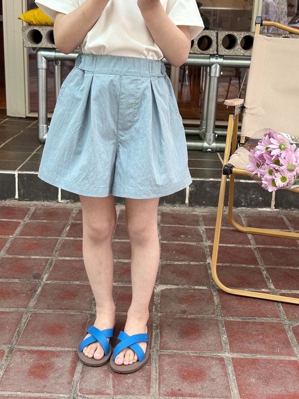 預購夏款女童韓版休閒寬熱褲短褲 尺碼90-150 