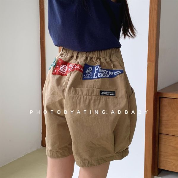 預購夏款男女童百搭休閒短褲 