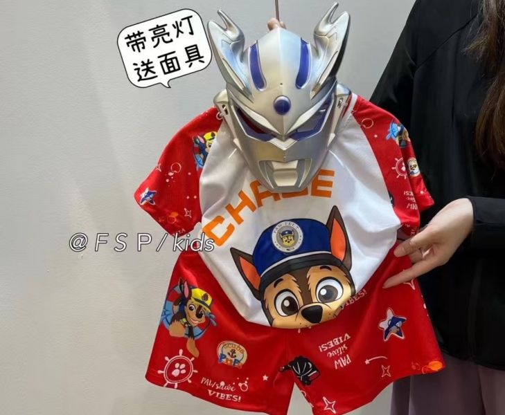 現貨男童汪汪隊套裝附面具 