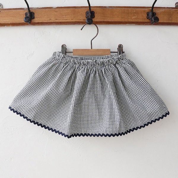 預購夏款韓國品牌女童格紋短褲 尺碼90-150 