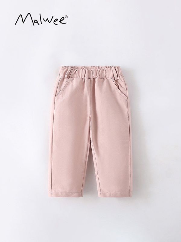 預購秋款女童百搭休閒長褲尺寸90-140 