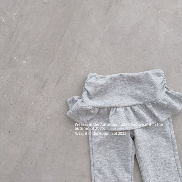 預購秋款女童氣質百褶褲裙喇叭褲尺寸90-150 