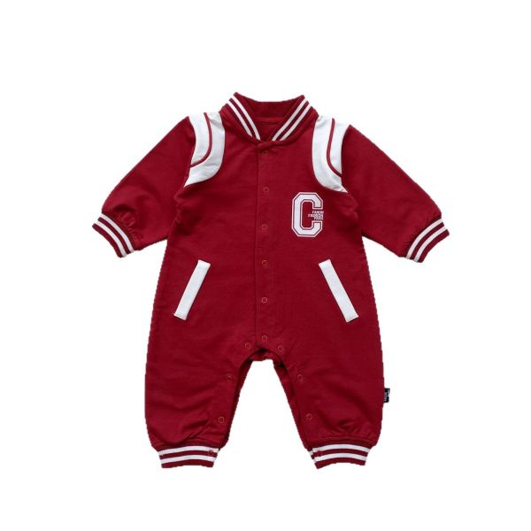 預購秋款男女寶字母連身衣尺寸73-100 偏大半碼 