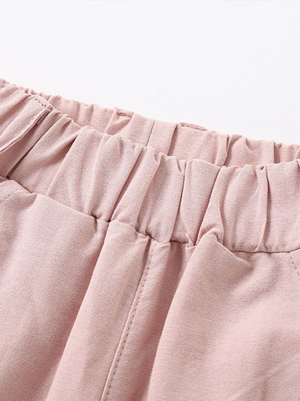 預購秋款女童百搭休閒長褲尺寸90-140 